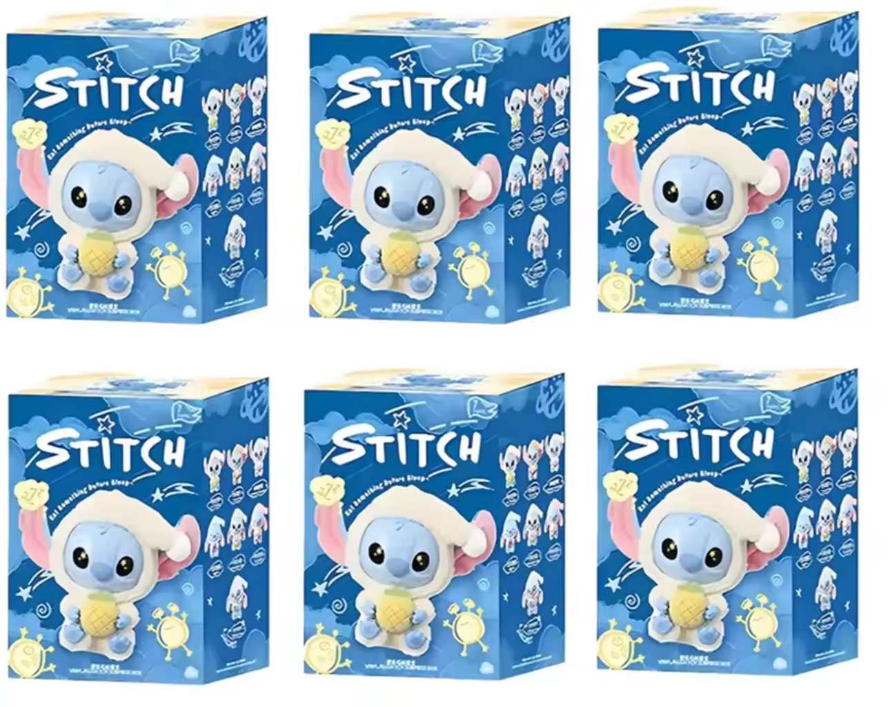 LabubuMax X STITCH PACK 6 COLECTOR